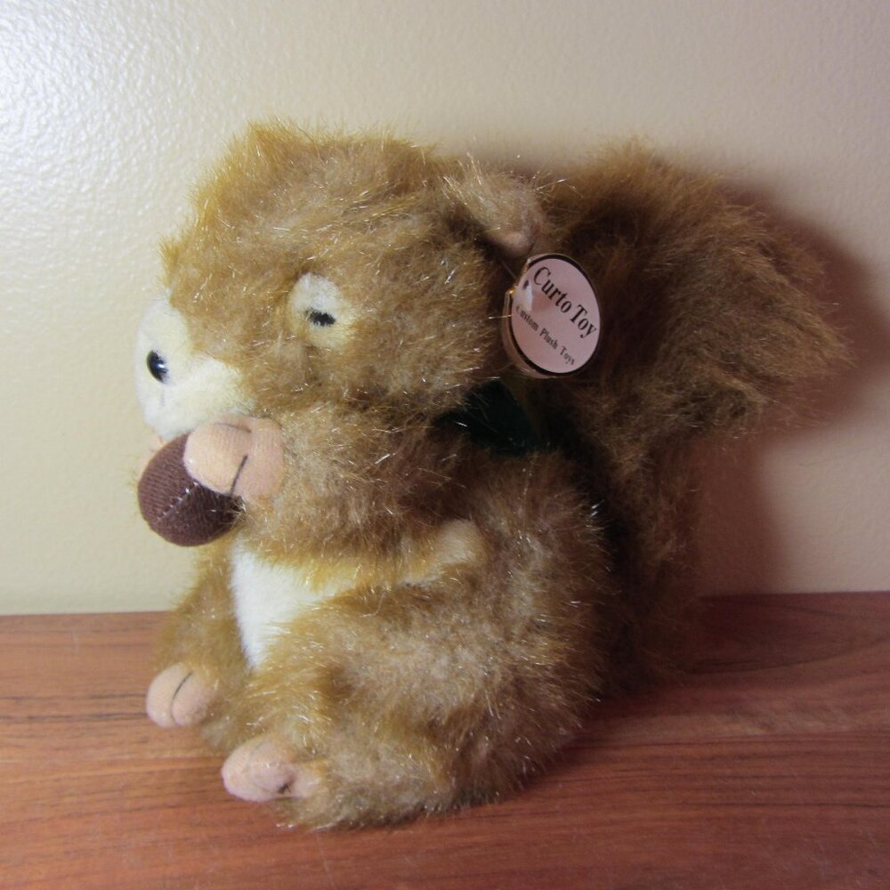 plush curto toy fat squirrel new glarus brewing co NWT discontinued (W4156)
